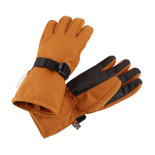 Reima Tartu Kids Waterproof Winter Gloves (Cinnamon)