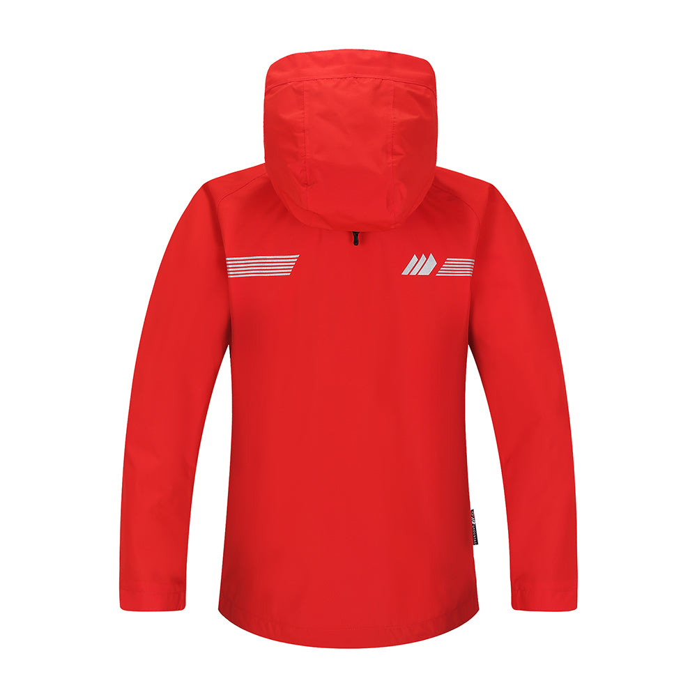 Skogstad Youth Risøy Kids Waterproof Jacket  (Red)