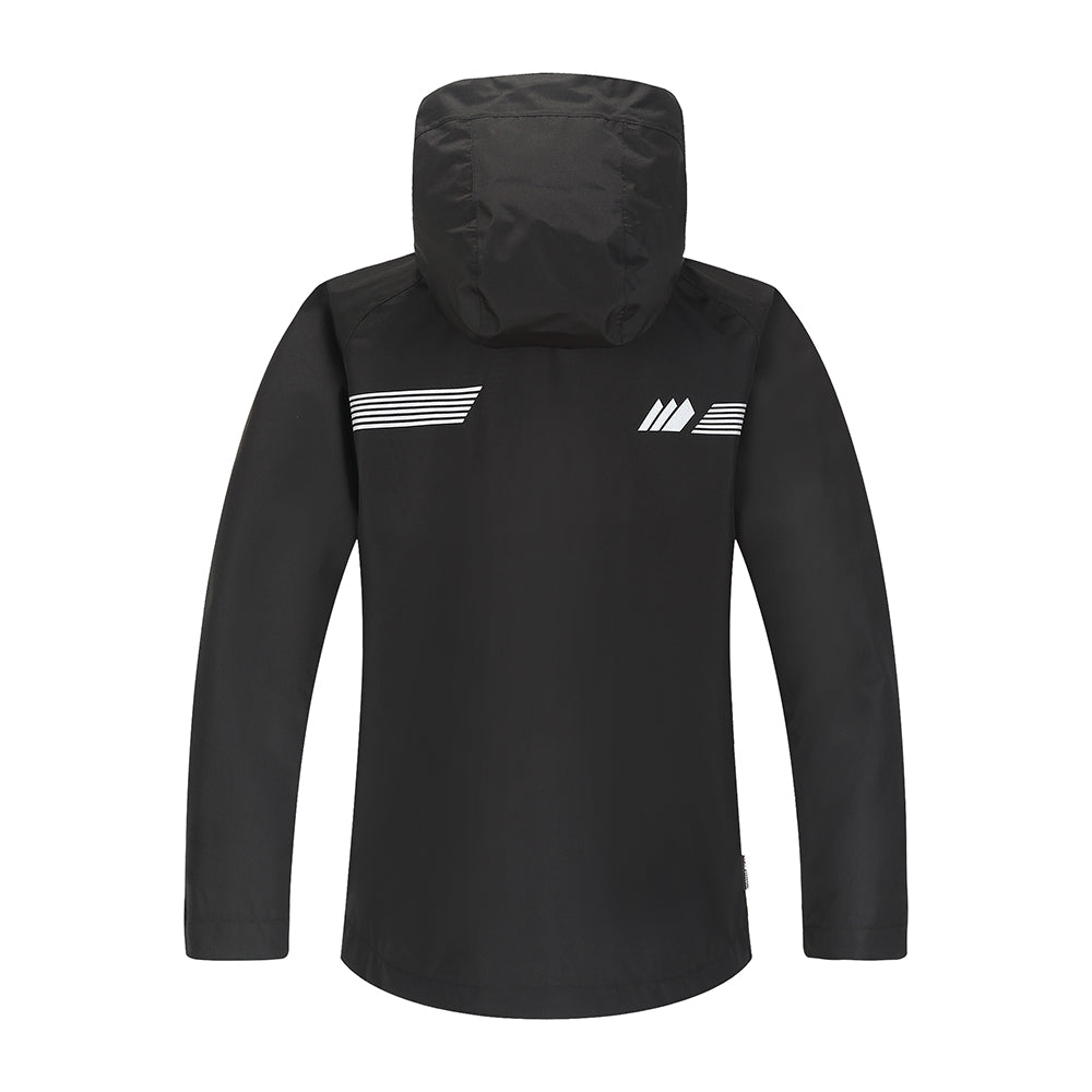 Skogstad Youth Risøy Kids Waterproof Jacket (Black)