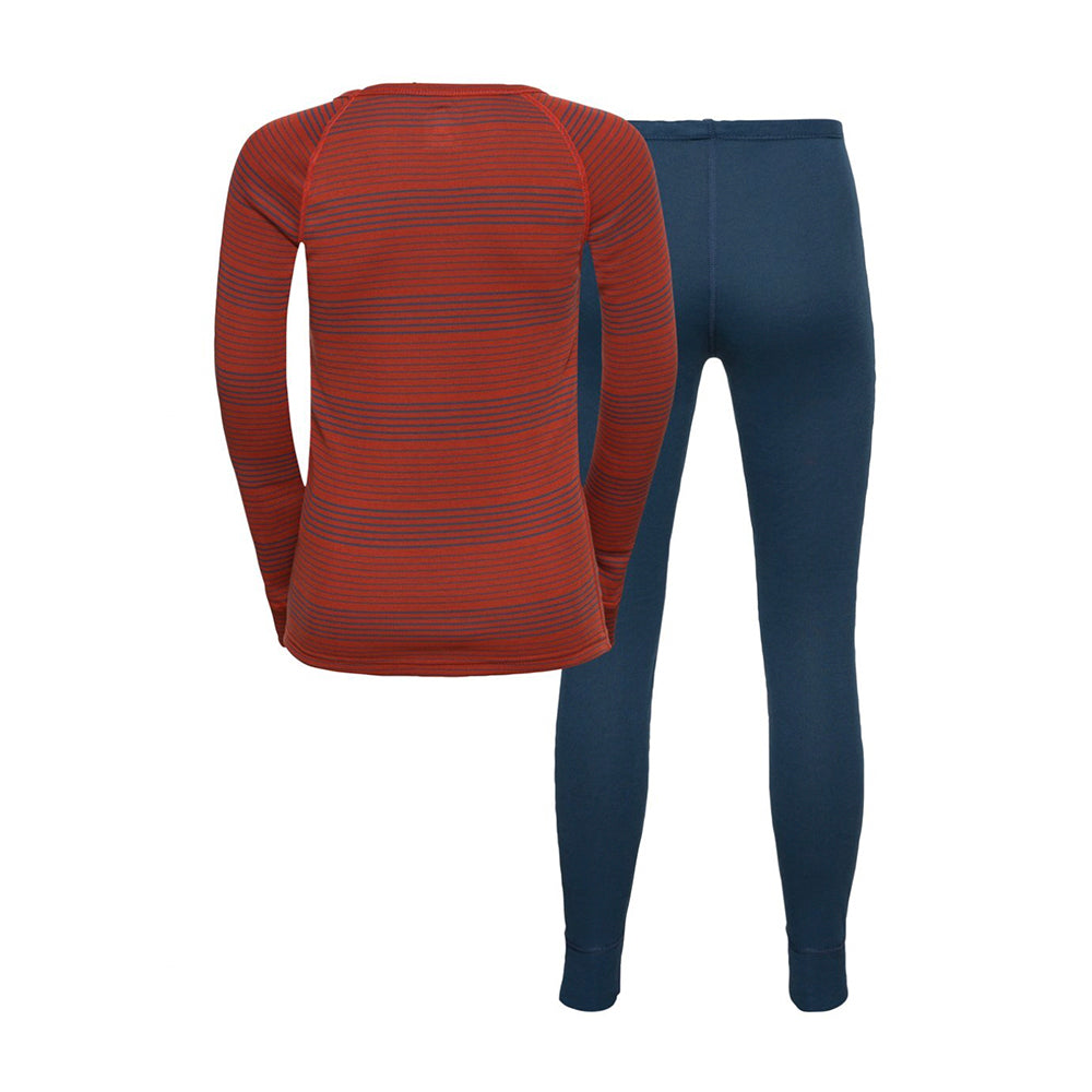 Odlo Kids Thermal Set (Blue Wing Stripe)