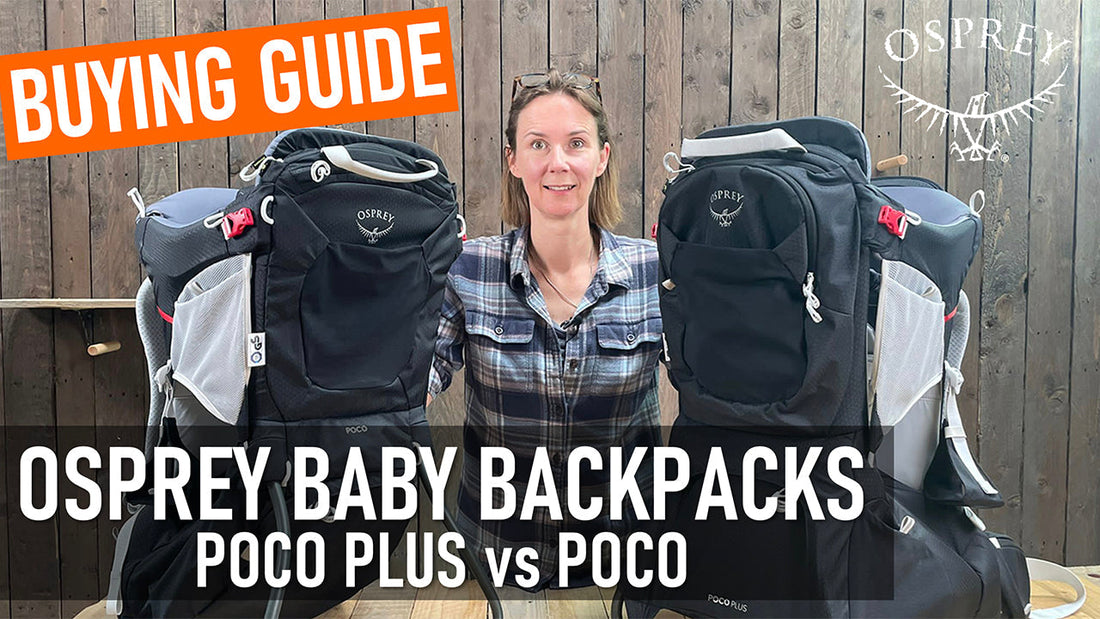 Osprey Poco And Poco Plus Baby carriers side by side