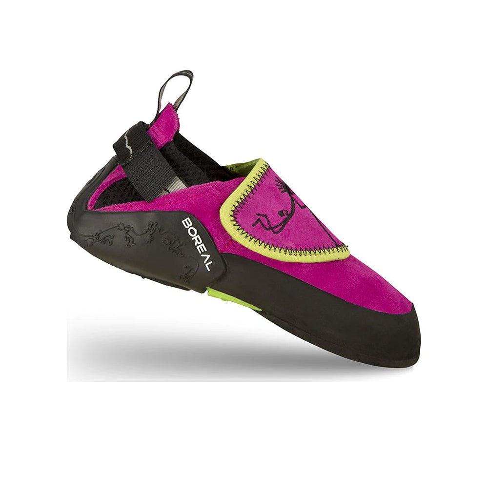 Boreal Ninja Junior Kids Climbing Shoes in fushia pink