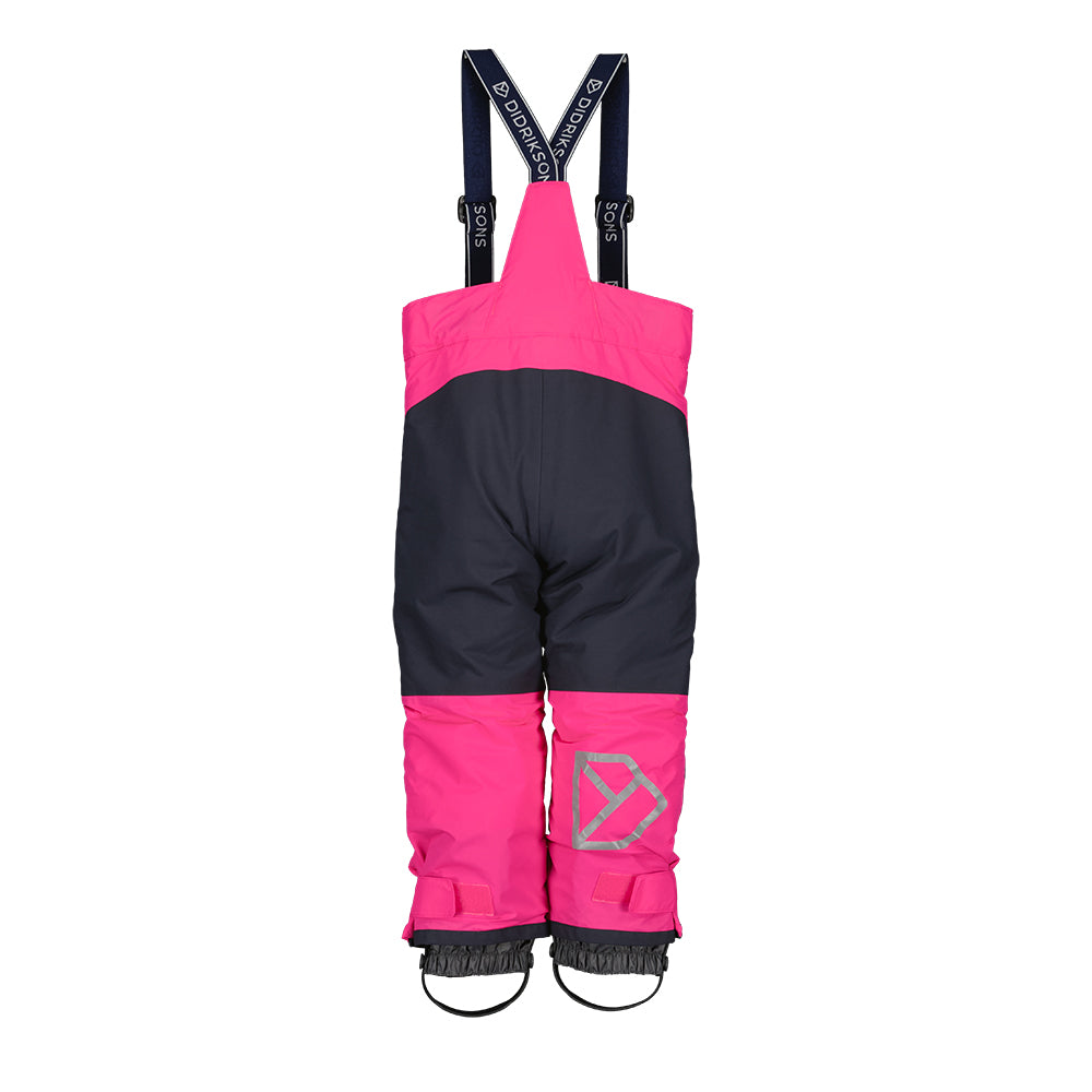 Didriksons Idre Kids Ski Pants (True Pink)