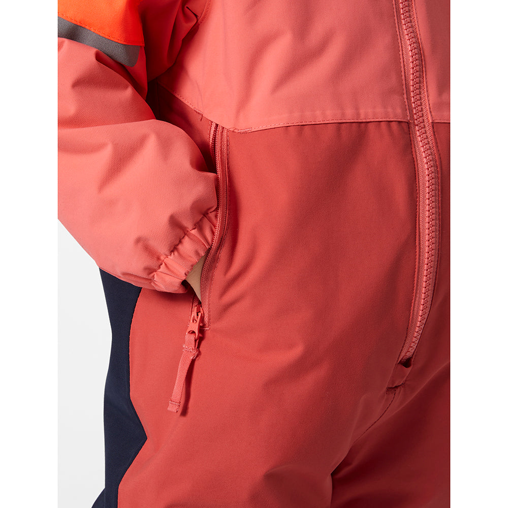 Helly Hansen Kids Rider Snow Suit (Poppy)