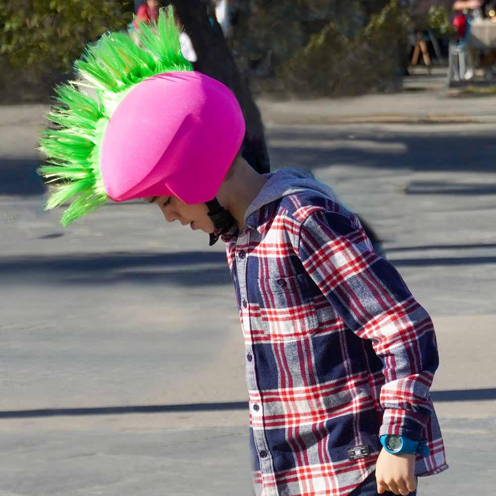 Coolcasc Kids Helmet Cover (Pink Punk)