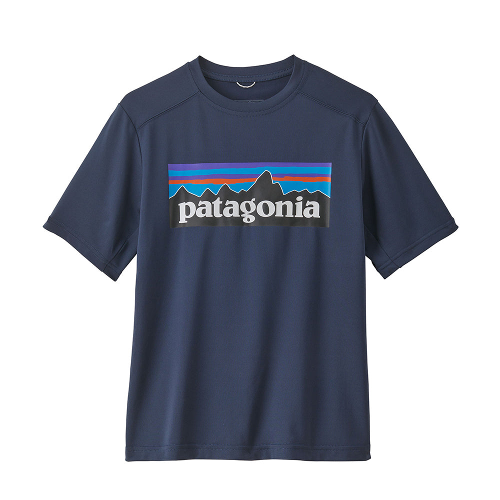 Patagonia Kids' Capilene® Silkweight T-Shirt  in navy