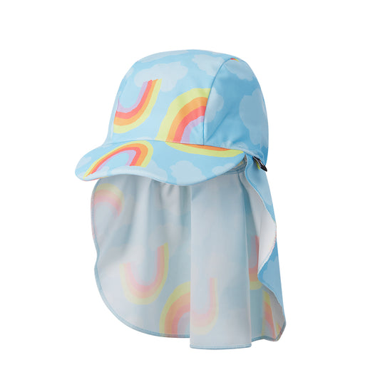 Reima Baby Toddler Kilpikonna Sun Hat with Rainbow pattern