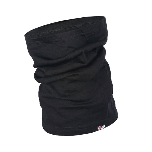 Skogstad Youth Merino Wool Neck Gaiter (Black)