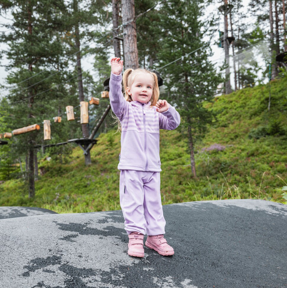 Skogstad Kids' Fongen Fleece Set (Lavender)