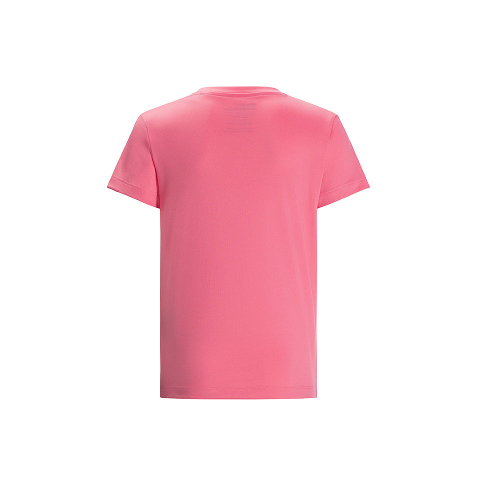 Jack Wolfskin Kids Summer Camp T-shirt (Pink Lemonade)