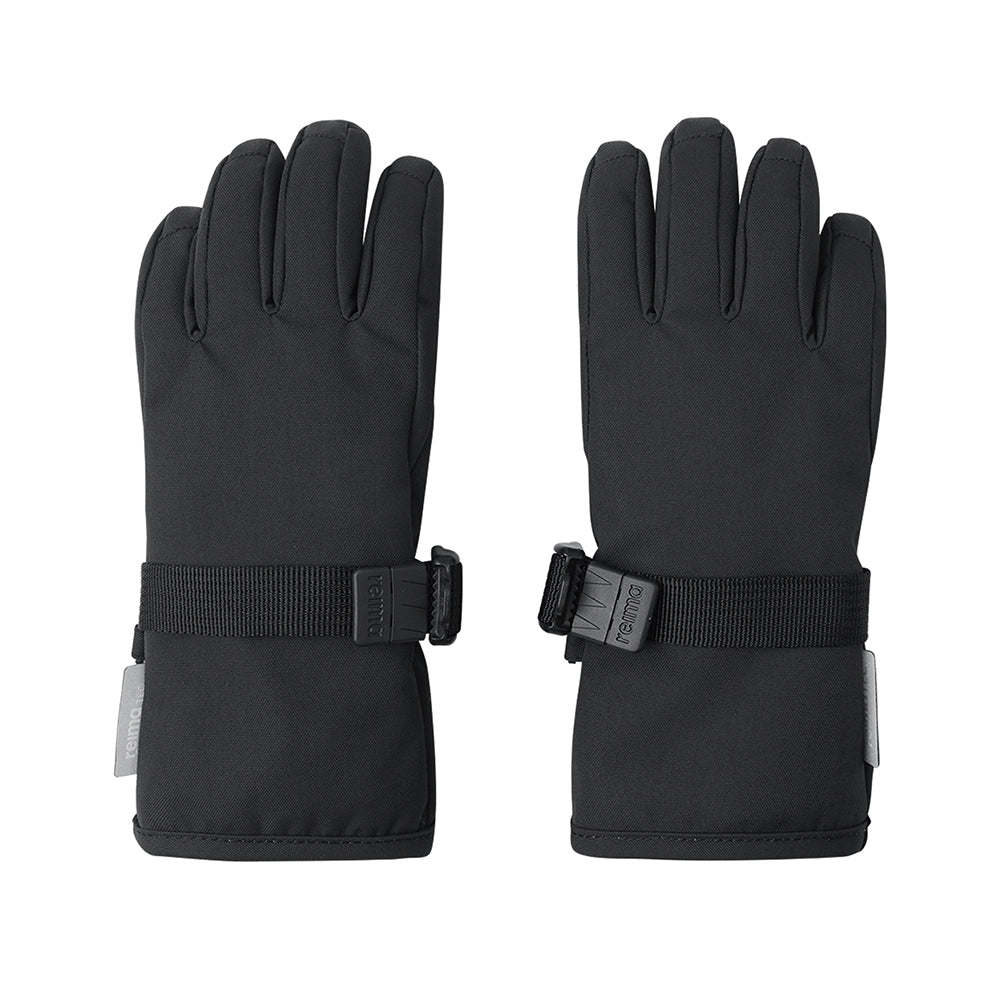 Reima Tartu Kids Waterproof Winter Gloves in black