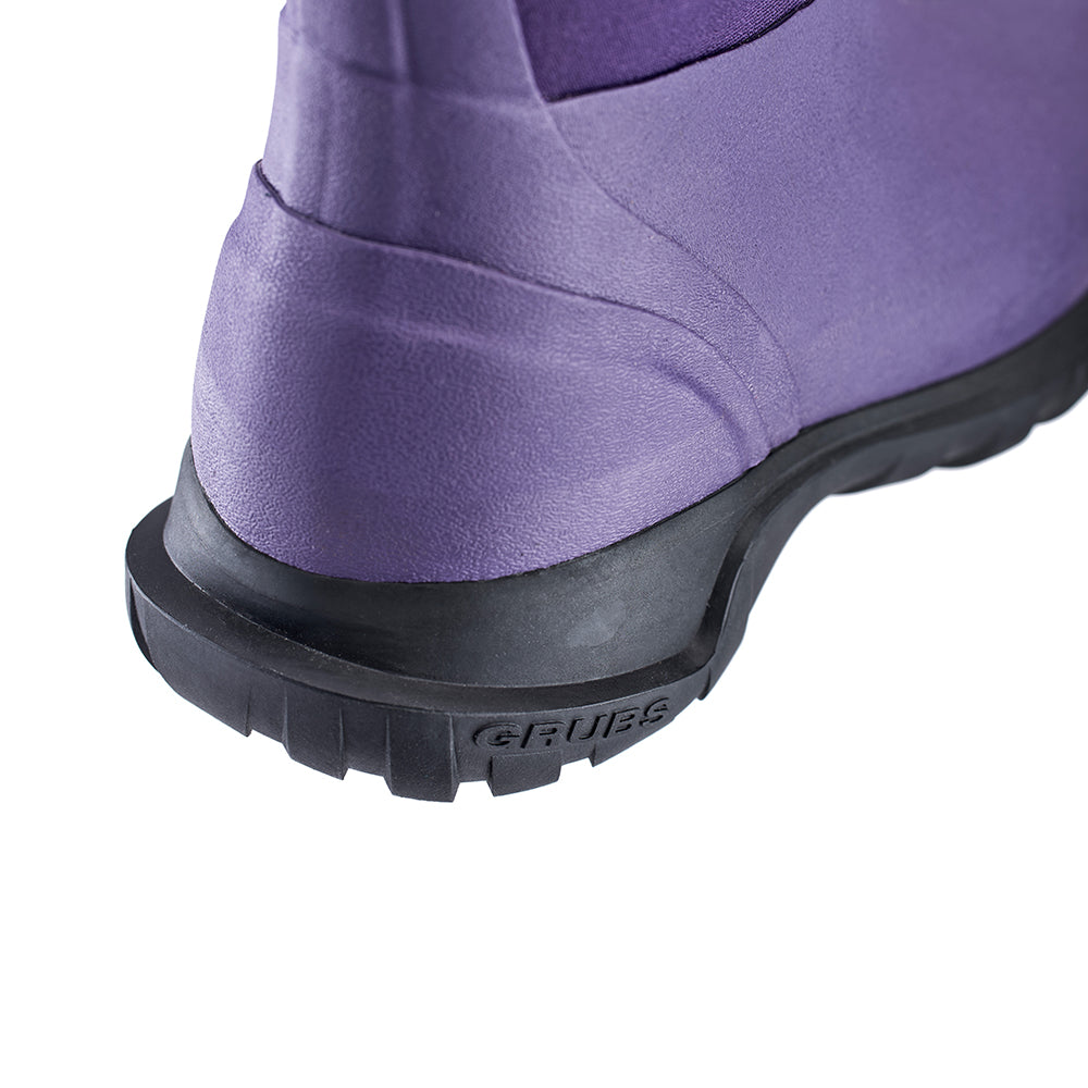 Grubs Tideline Youth Insulated Rain Boots (Plum)