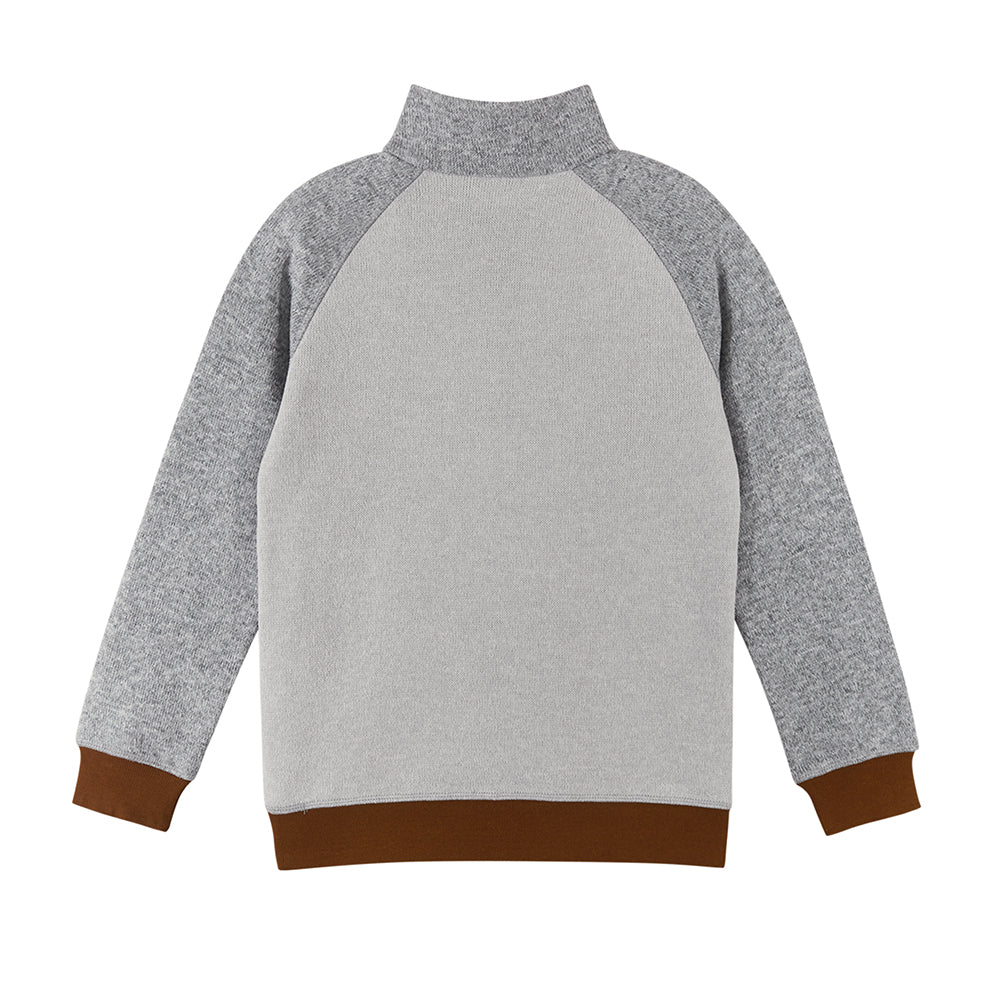 Reima Kids Neulus Fleece Sweater (White Melange)