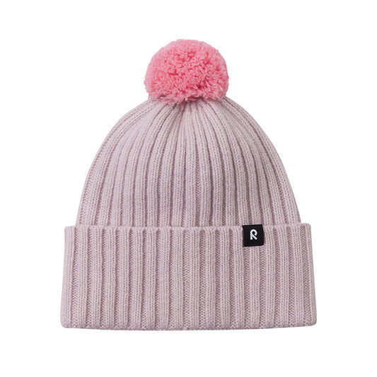 Reima Kids Topsu Beanie in pale pink