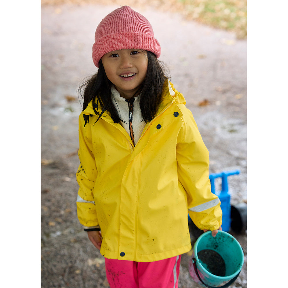 Reima Lampi Kids Waterproof Jacket (Yellow)