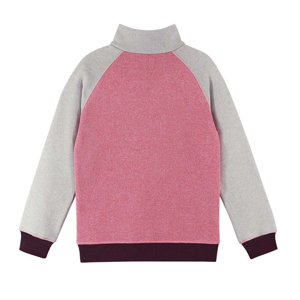 Reima Kids Neulus Fleece Sweater (Sunset Pink)