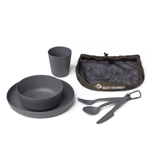 Sea To Summit Dinnerware Set, 6 Piece (Charcoal)
