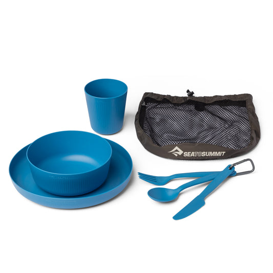 Sea To Summit Dinnerware Set, 6 Piece (Blue)