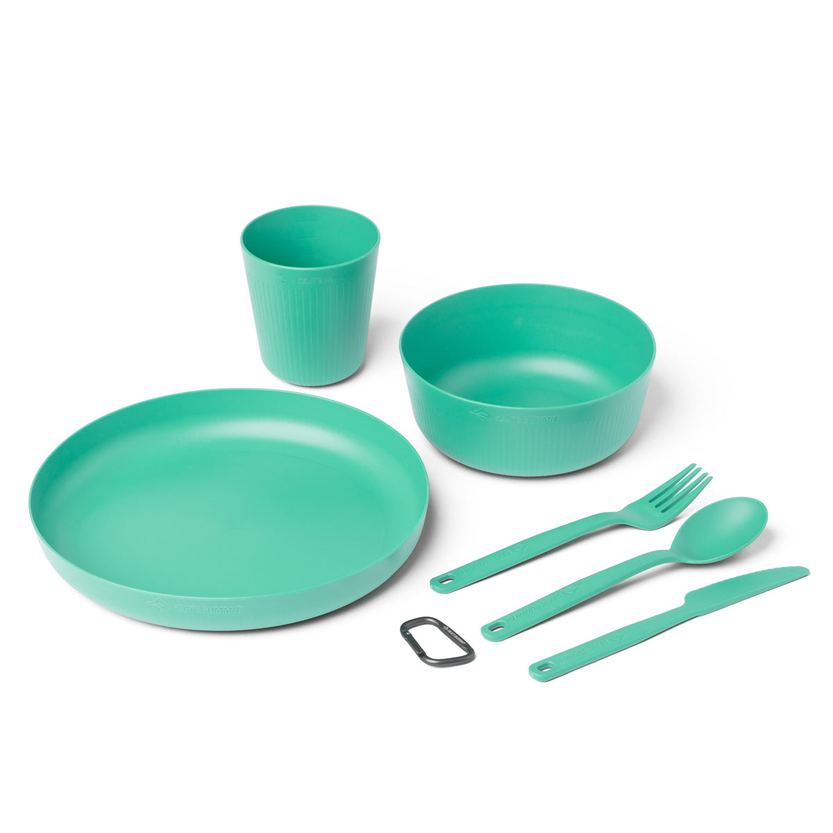 Sea To Summit Dinnerware Set, 6 Piece (Light Green)