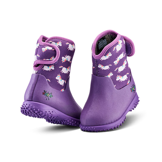 Muddies Puddle Baby Boots (Unicorn Purple)