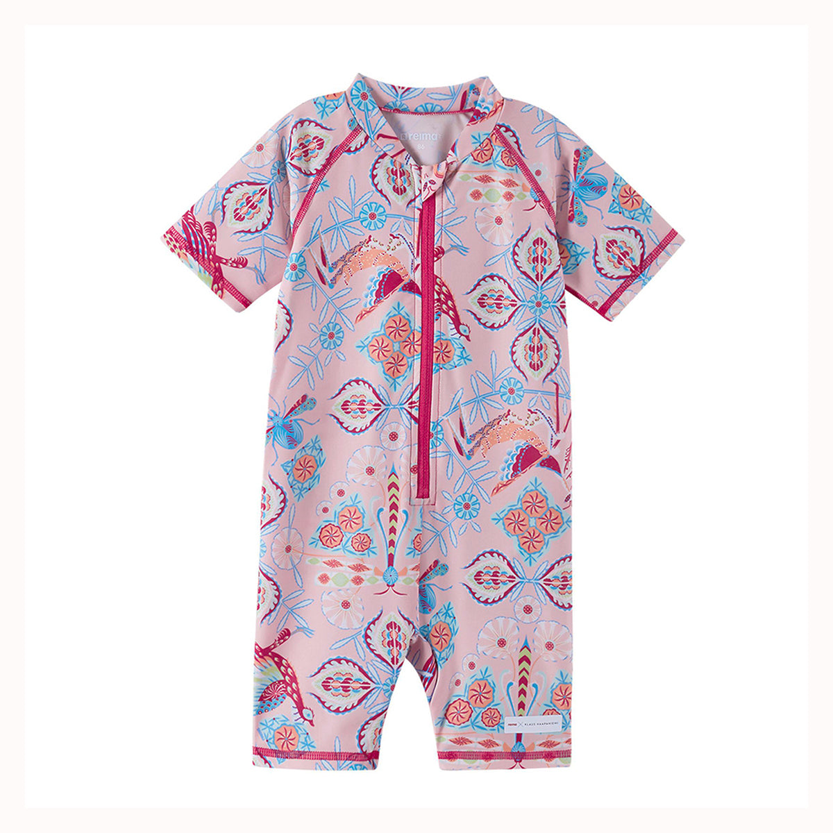 Reima Atlantti Baby UV Swim Suit (Pink Pattern)