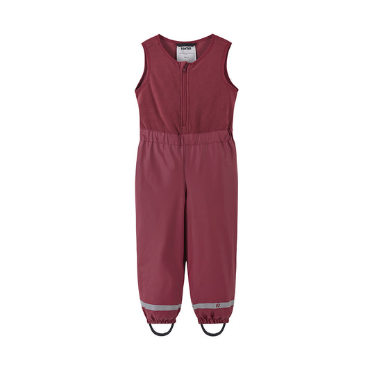 Reima Loiske Insulated Waterproof Dungarees (Jam Red)