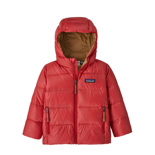 Patagonia Baby Hi Loft Down Hoody in Red