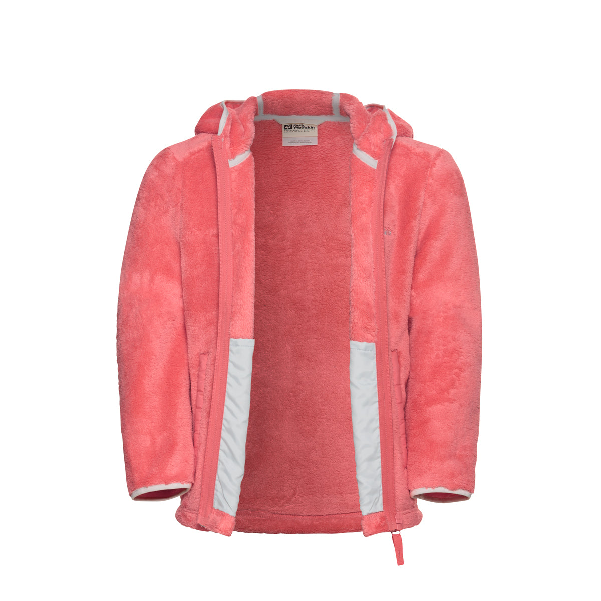 Jack Wolfskin Kids Nepali Fleece Jacket (Sunset Coral)