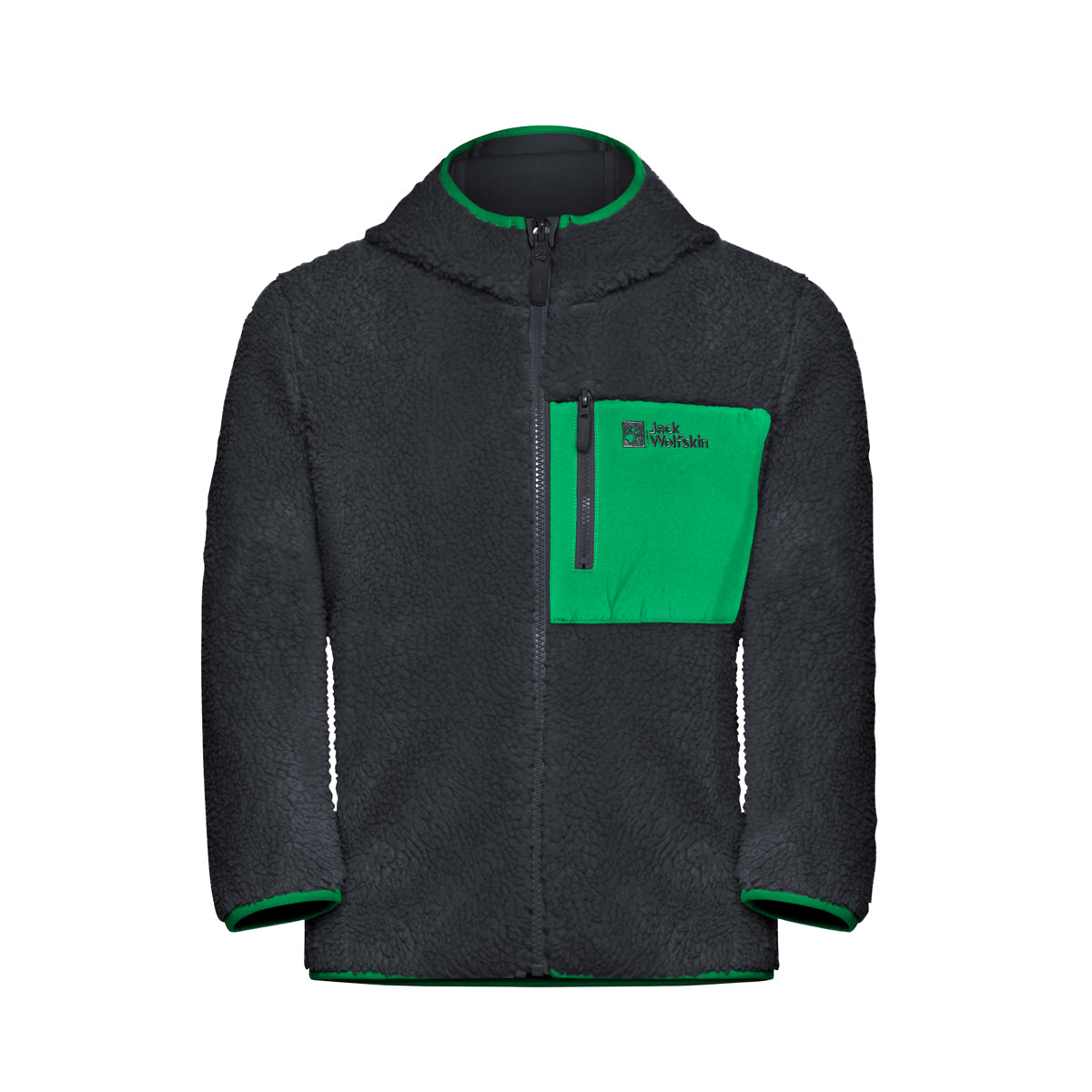 Jack Wolfskin Kids Ice Curl Hoody (Phantom)
