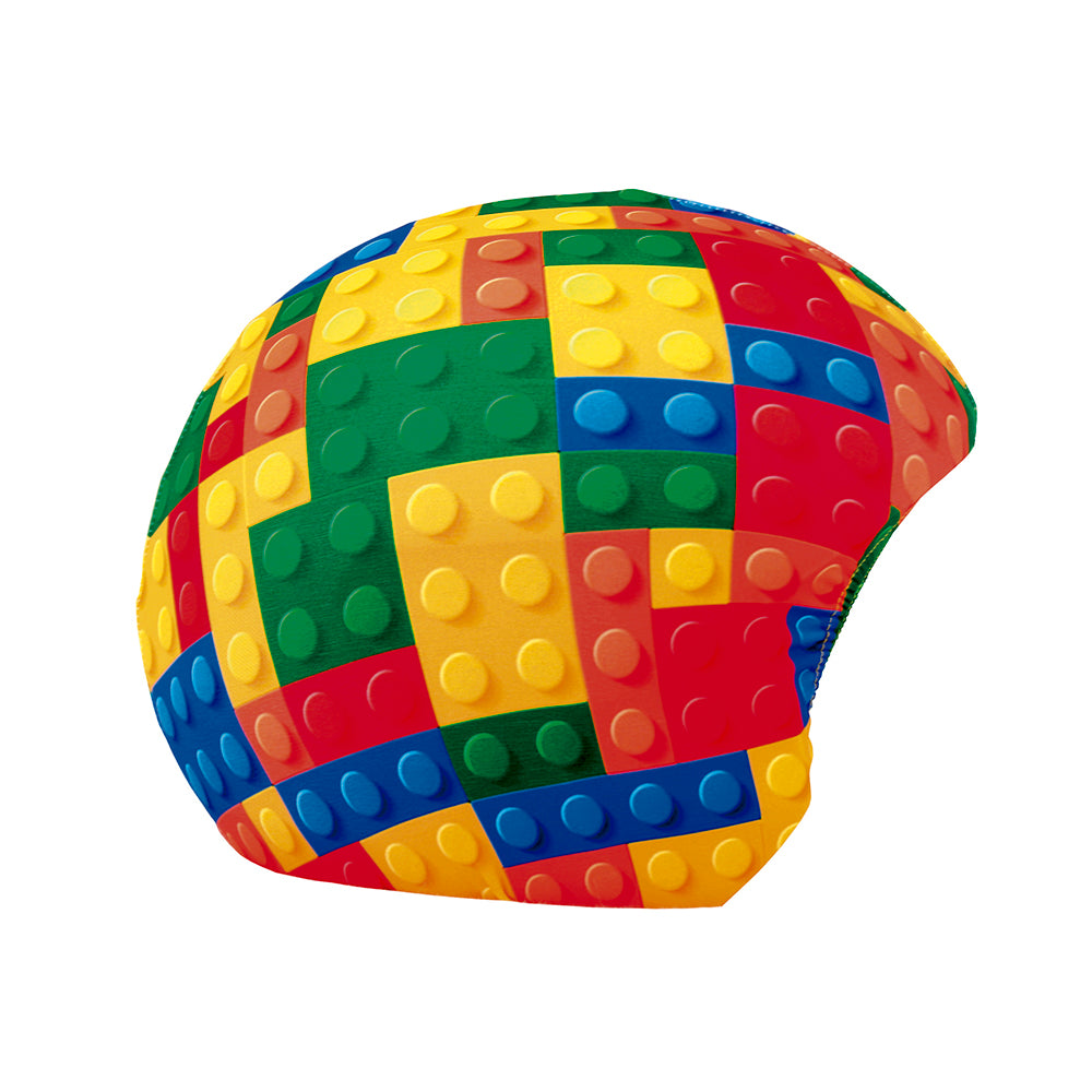 Coolcasc Kids Helmet Cover (Blocks)
