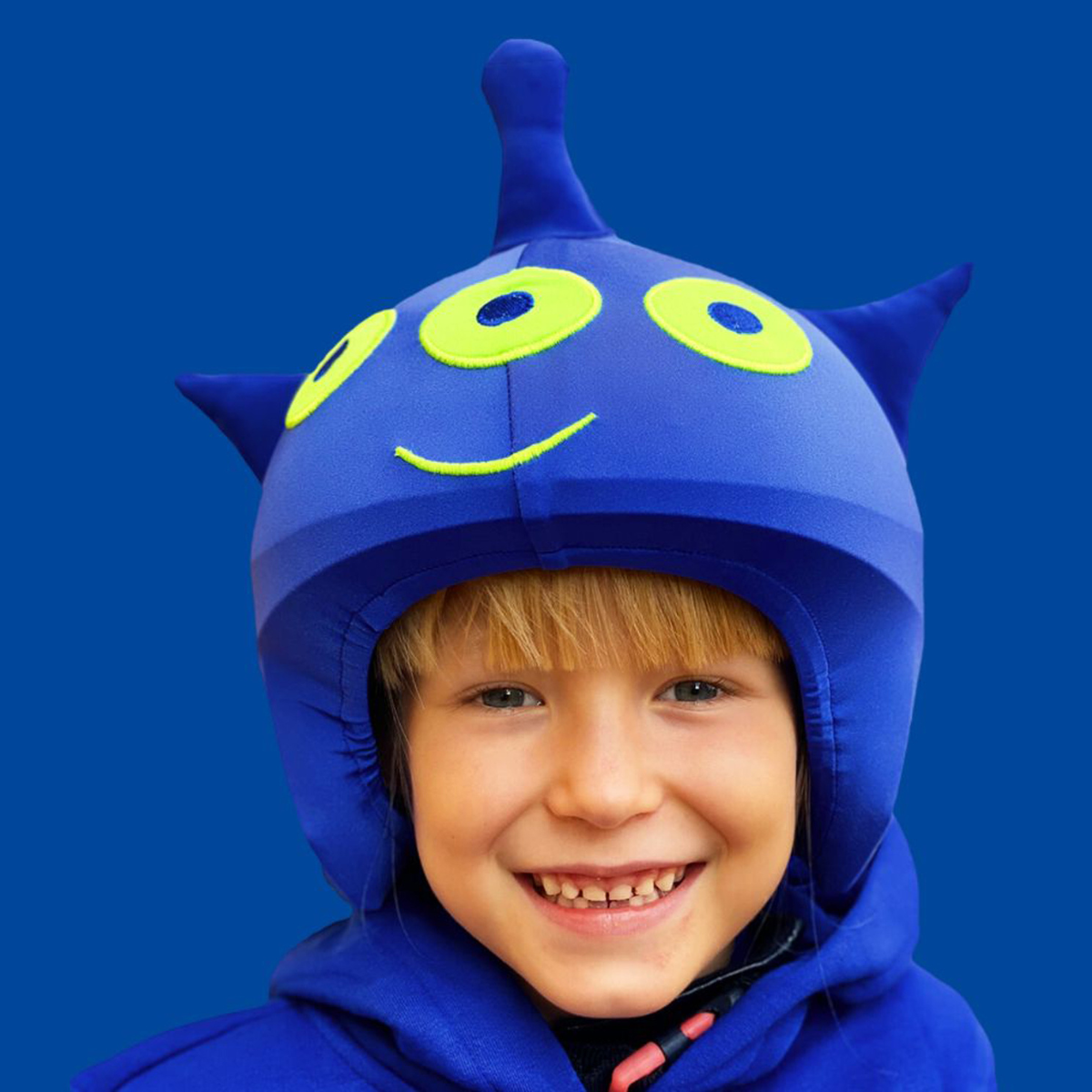 Coolcasc Kids Helmet Cover (3 Eyed Monster)