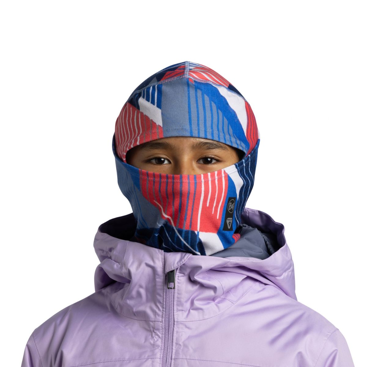 Buff Junior Thermonet Hinged Balaclava (Skiret Blue)