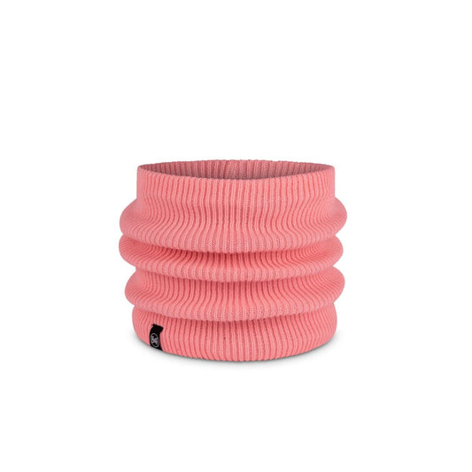 Buff Junior Knitted & Polar Neck Warmer (Rose Pink)