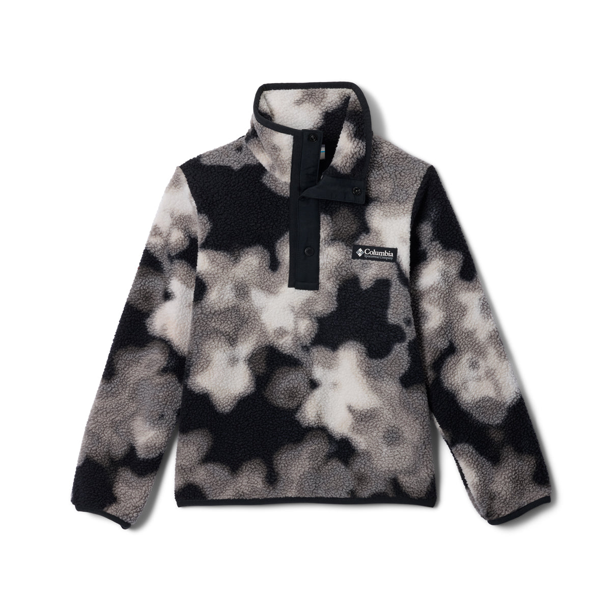 Columbia Kids Helvetia Fleece Jumper (Black Dyeflower)