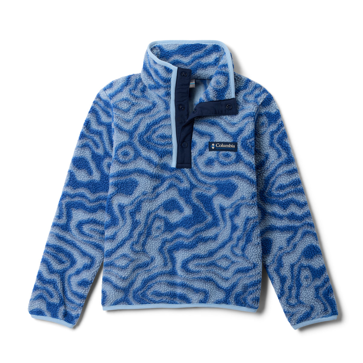 Columbia Kids Helvetia Fleece Jumper (Mountain Blue)