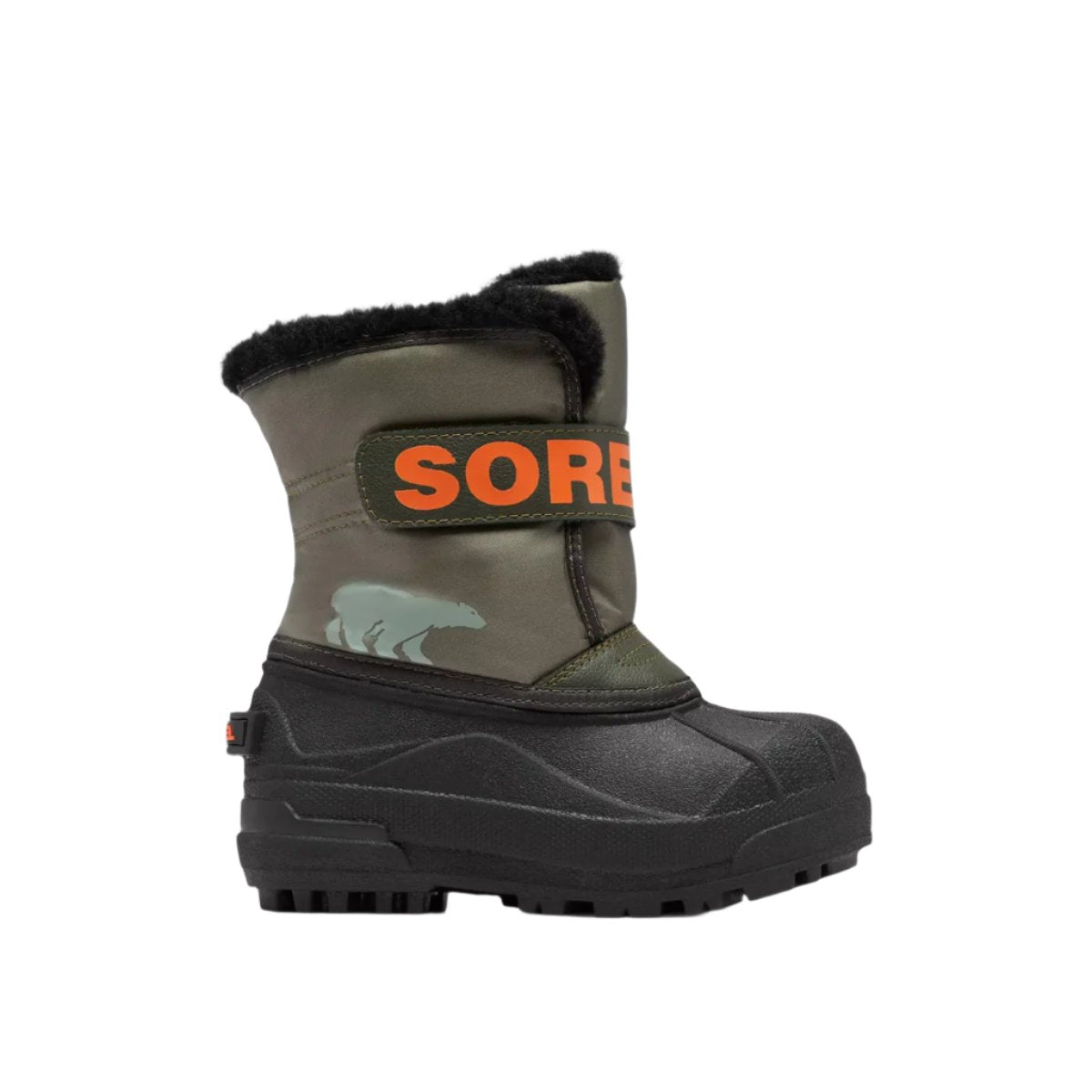 Sorel Snow Commander Kids Snow Boots (Stone Green) â Little Adventure Shop