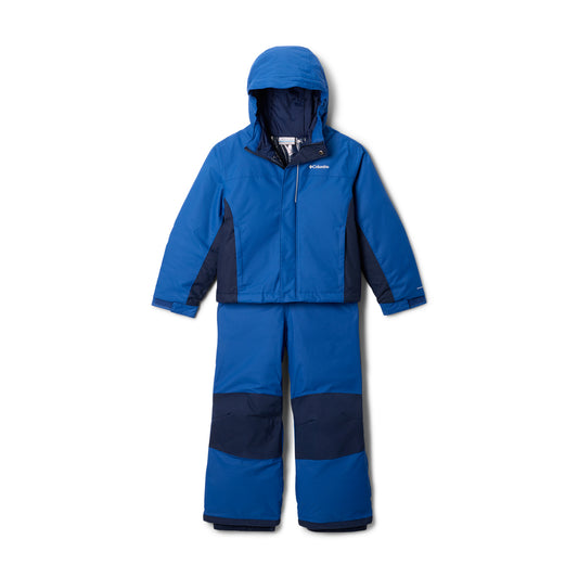 Columbia Kids' Buga III Ski Set (Mountain Blue)