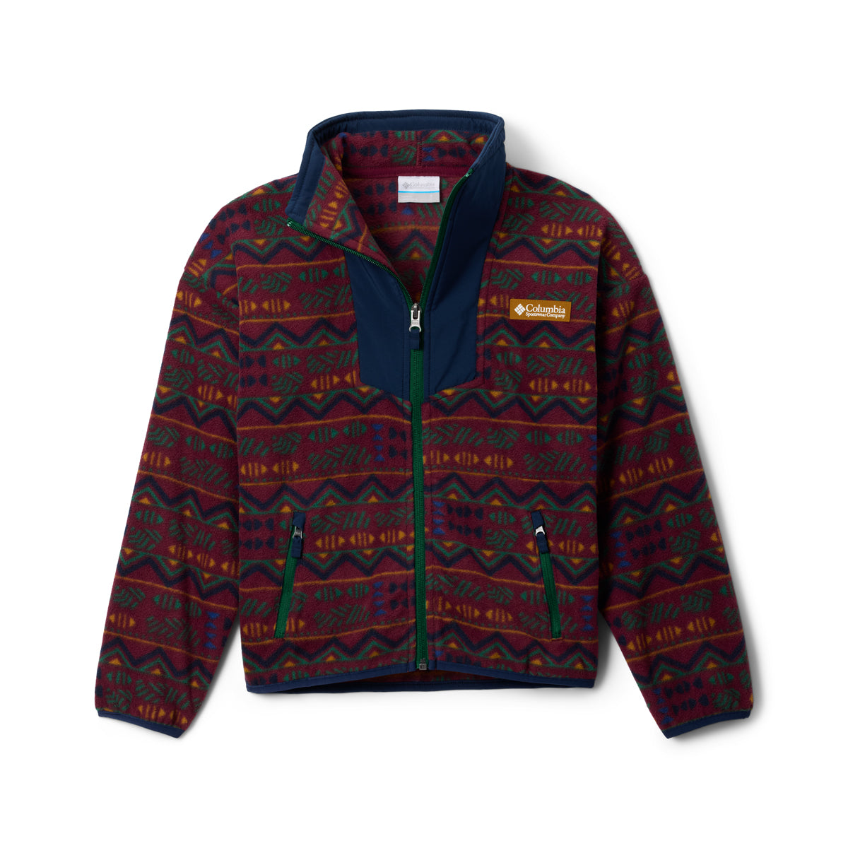 Columbia Kids' Sequoia Grove Fleece Jacket (Rich Wine)