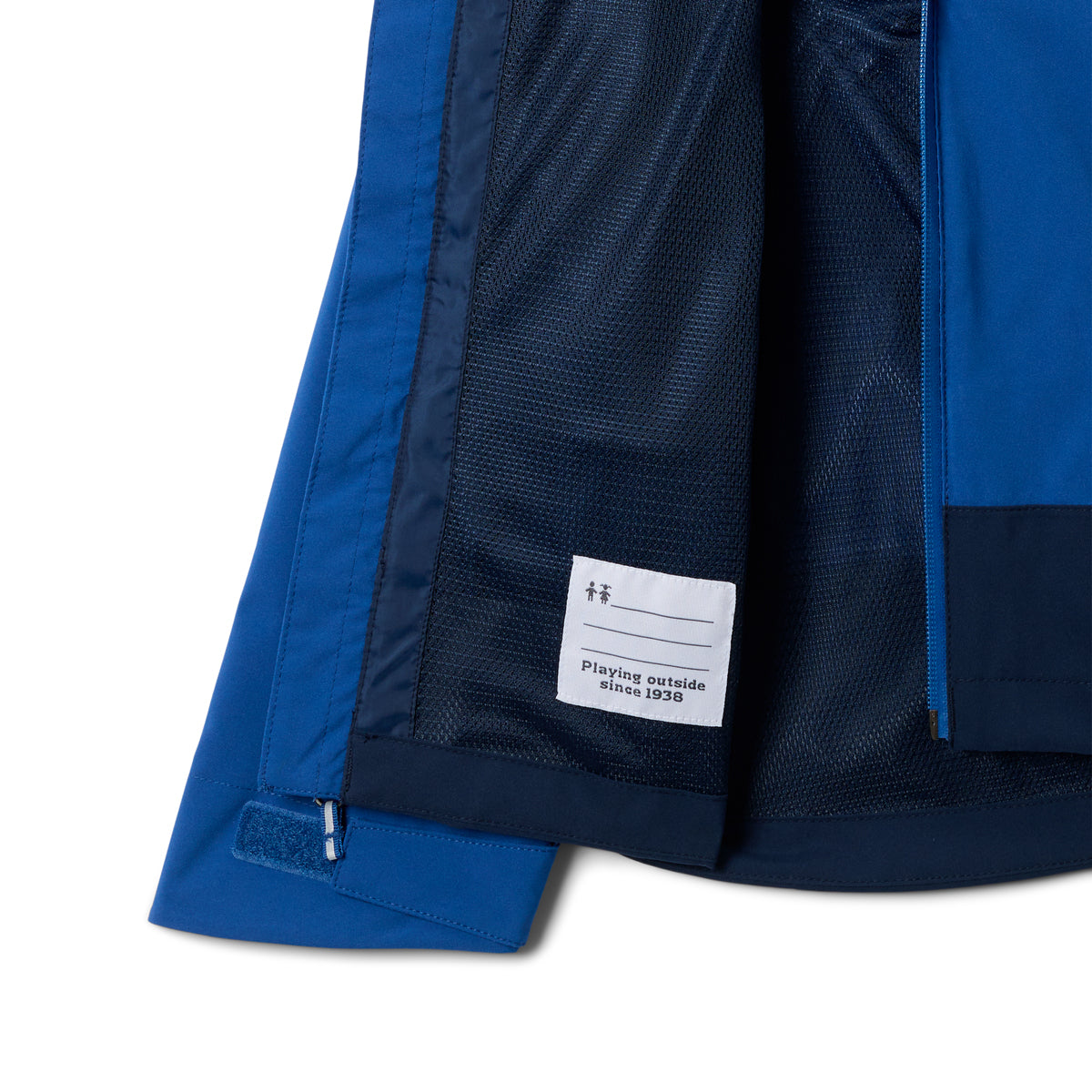 Columbia Kids Boulder Falls Waterproof Jacket (Mountain Blue)