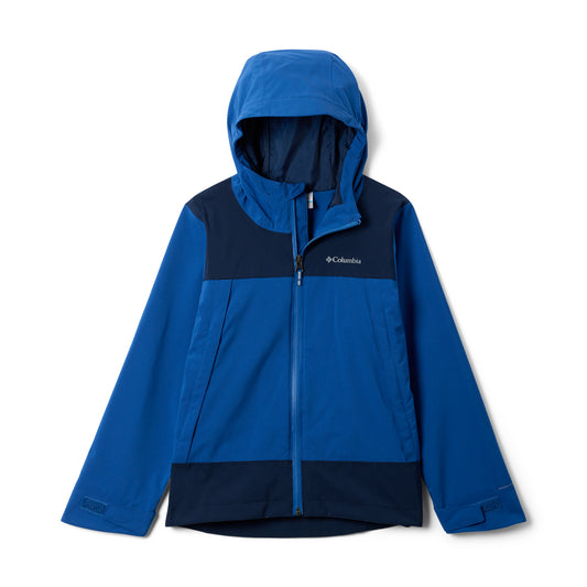 Columbia Kids Boulder Falls Waterproof Jacket (Mountain Blue)