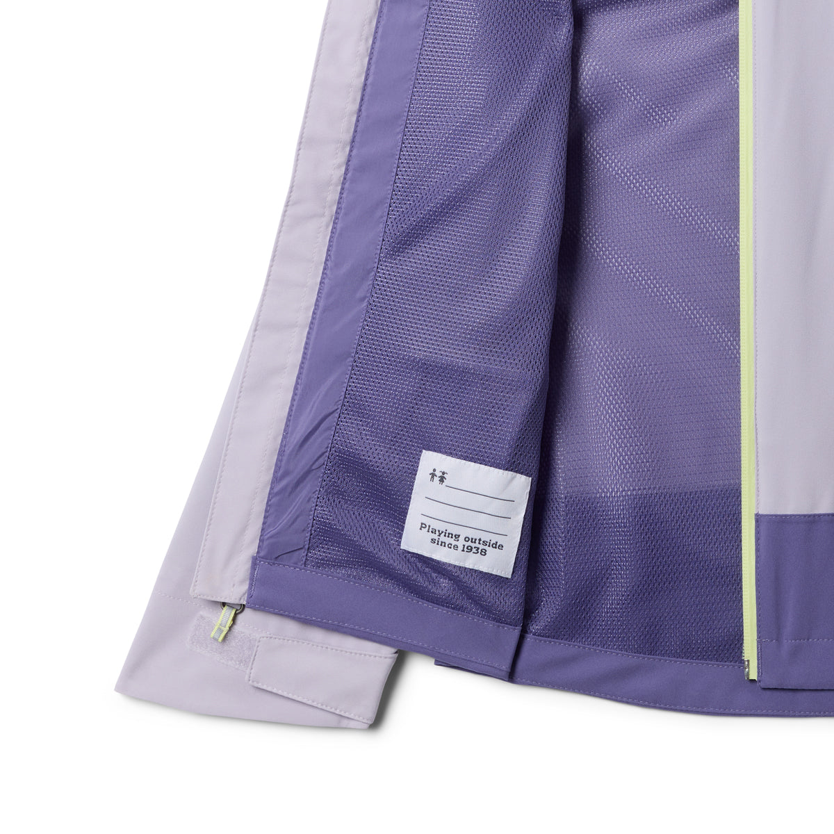 Columbia Kids Boulder Falls Waterproof Jacket (Lavender Pearl)