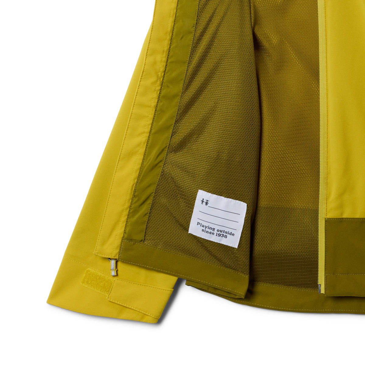 Columbia Kids Boulder Falls Waterproof Jacket (Mossy Green)