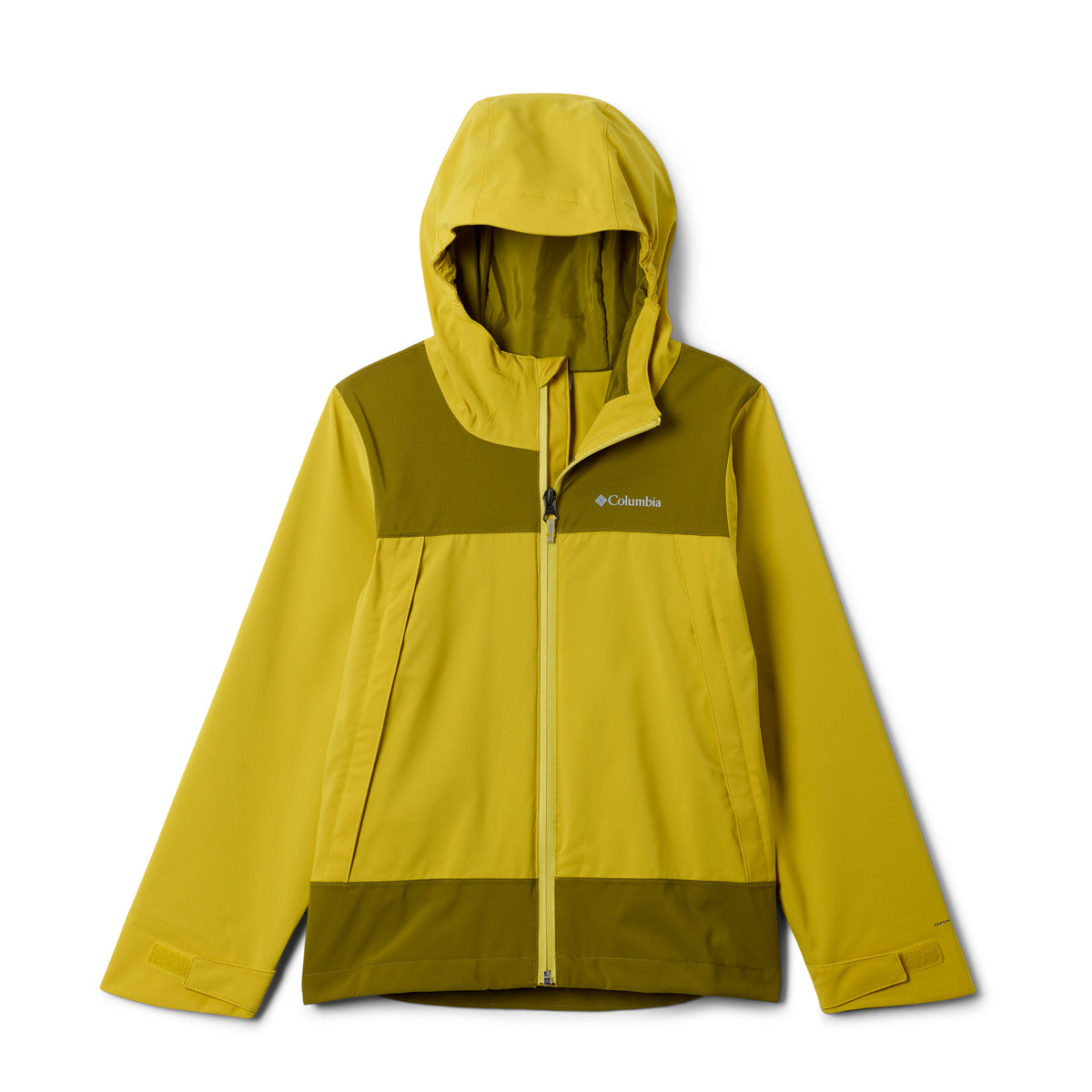 Columbia Kids Boulder Falls Waterproof Jacket (Mossy Green)