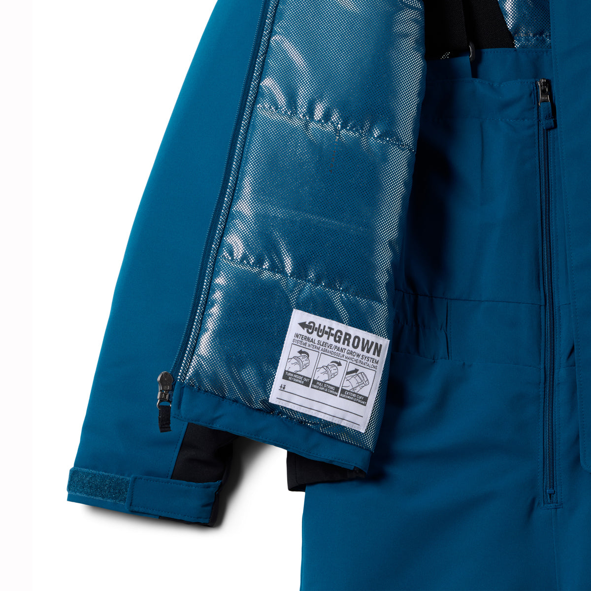 Columbia Kids' Buga III Ski Set (Phoenix Blue)