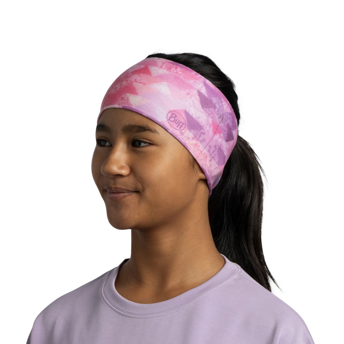 Buff Junior Ecostretch® Headband (Prysma Pink)