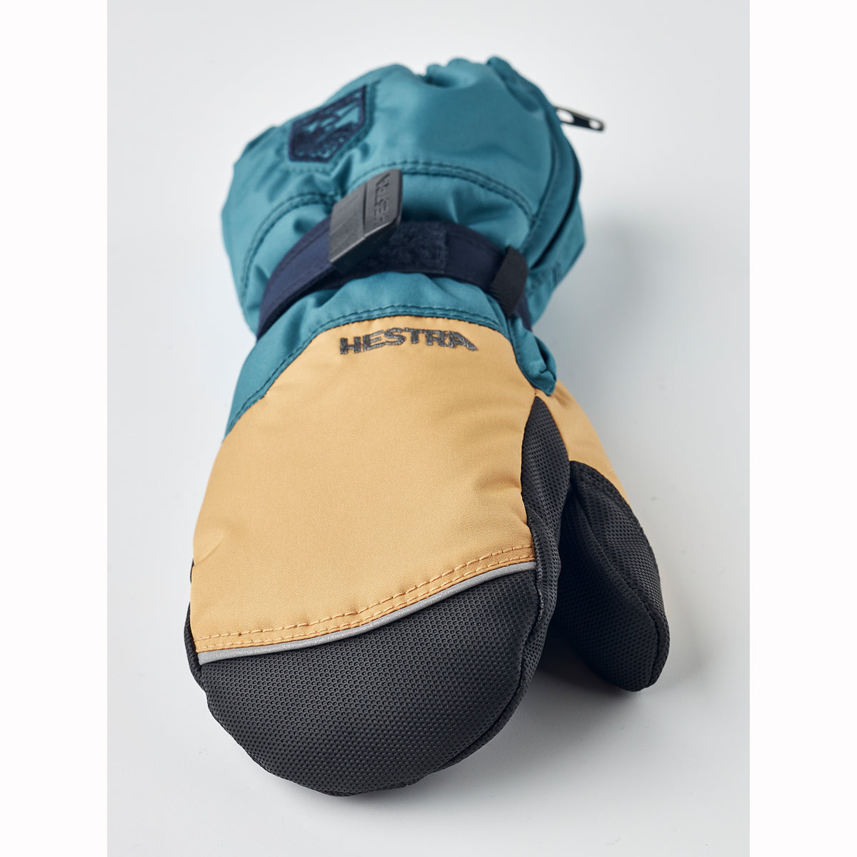 Hestra Baby Zip Mittens (Blue)