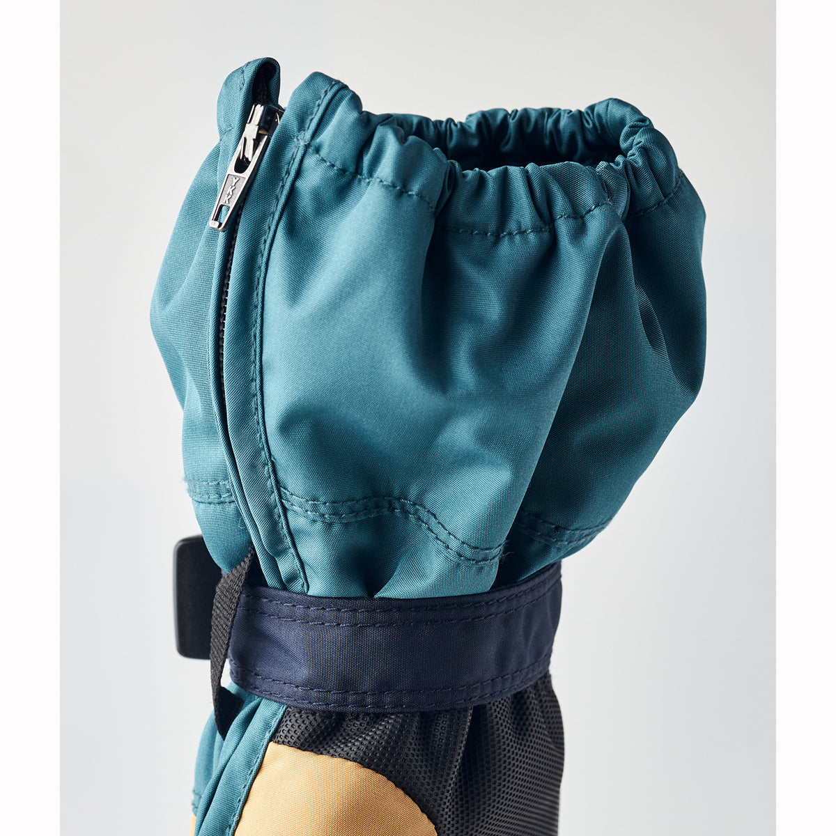 Hestra Baby Zip Mittens (Blue)