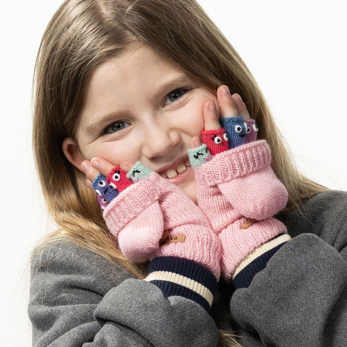 Barts Kids Puppet Gloves (Light Pink)