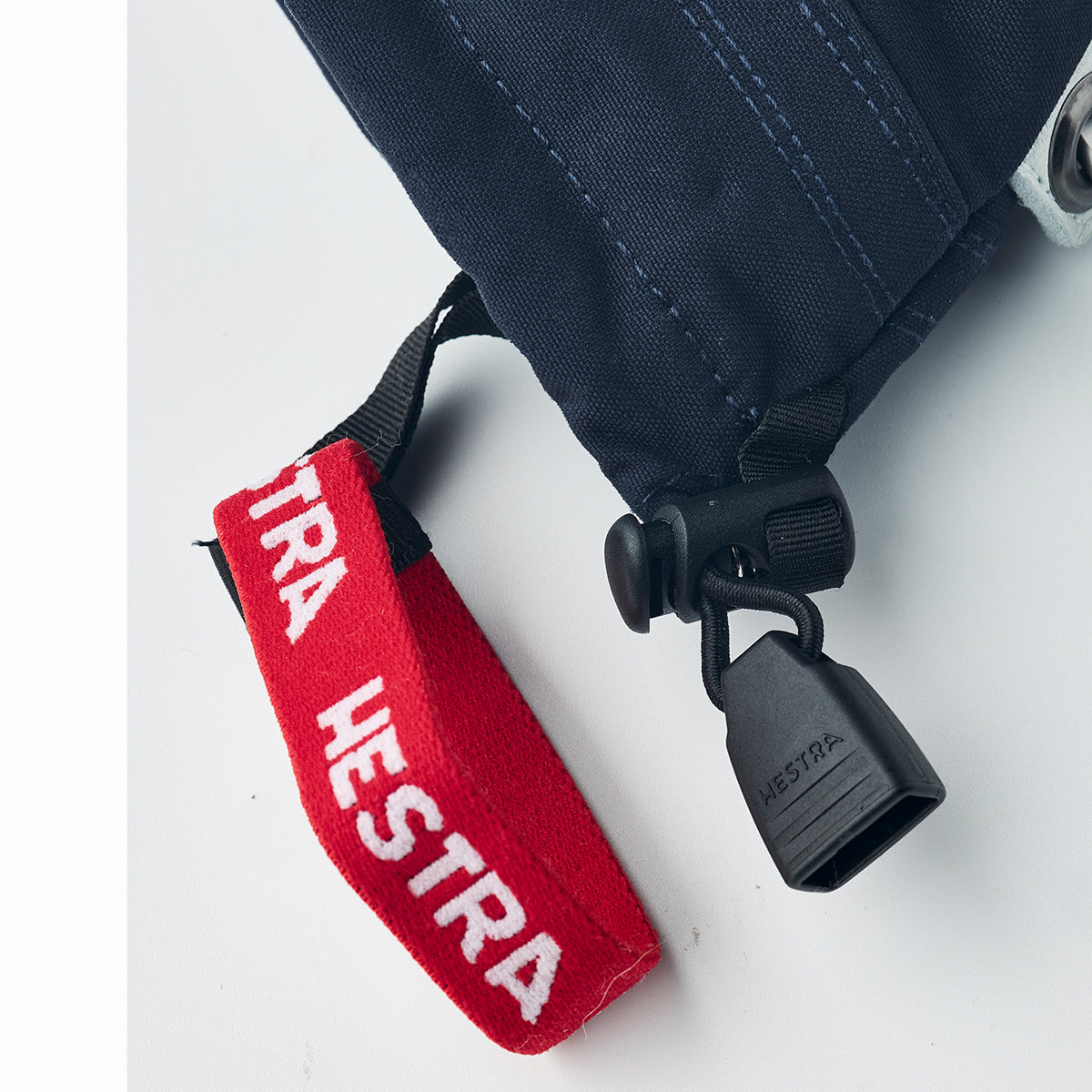 Hestra Kids Army Leather Heli Ski Jr 3-fingered Ski Glove (Navy)