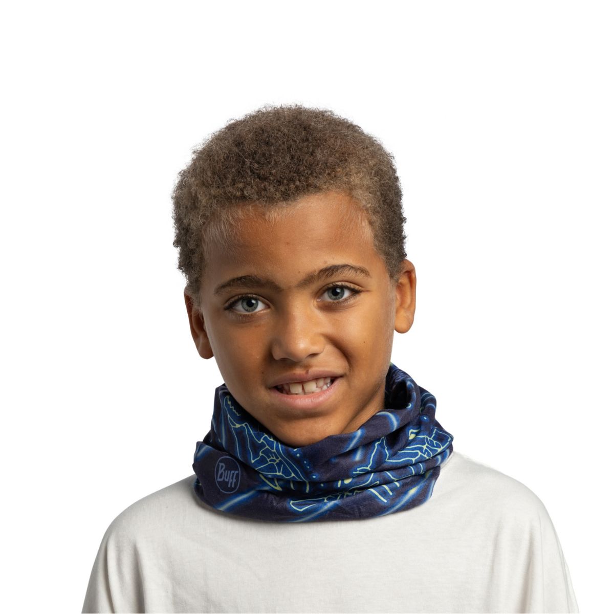 Buff Junior Thermonet Hinged Balaclava (Nasvi Night Blue)